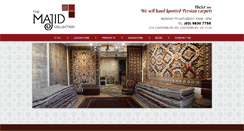 Desktop Screenshot of majidcarpets.com